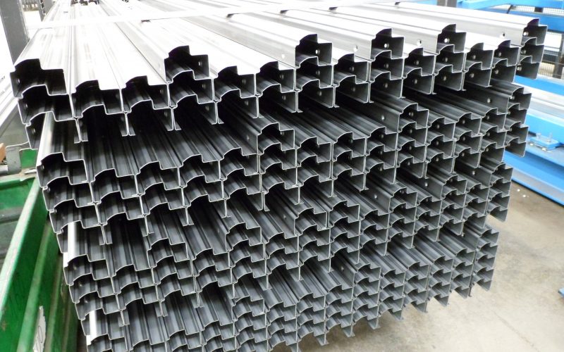 Rollforming lines for window and door frames