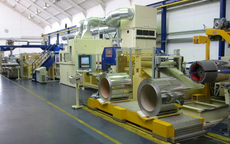 Coil processing lines