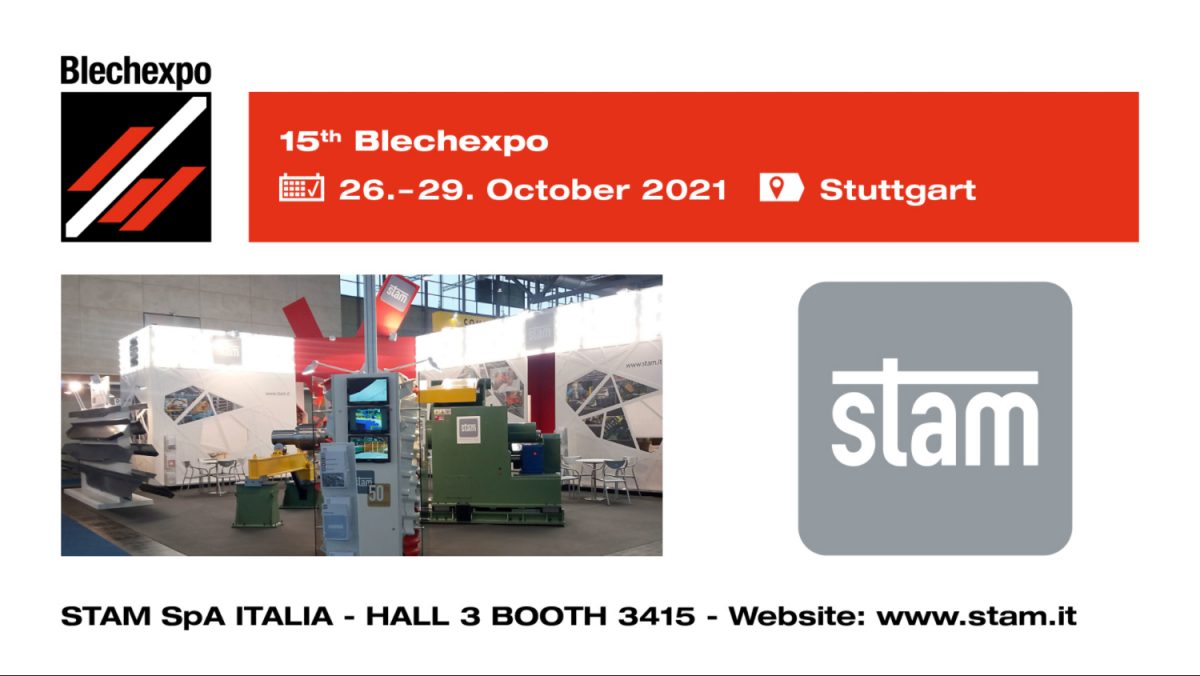 STAM sarà presente a BlechExpo 2021 STAM sarà presente a BlechExpo 2021